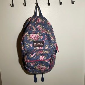 Floral Trans Jansport Backpack